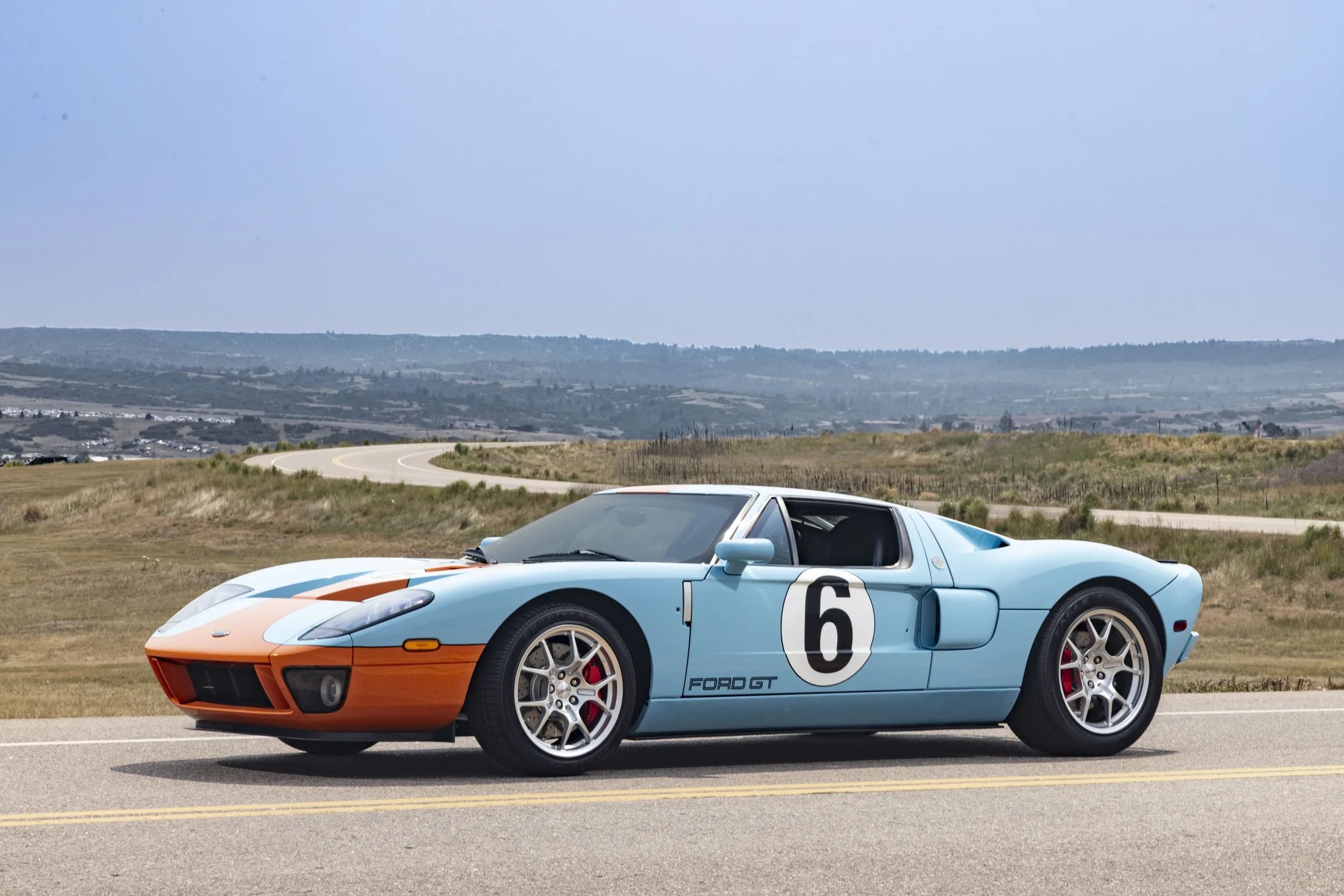 2006 Ford GT Heritage Edition on display