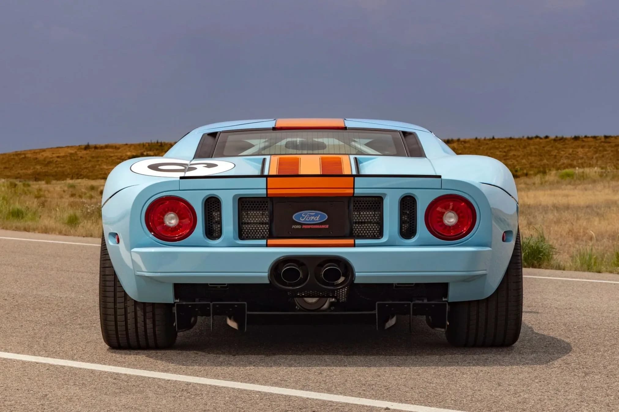 Ford GT Heritage Edition engine bay