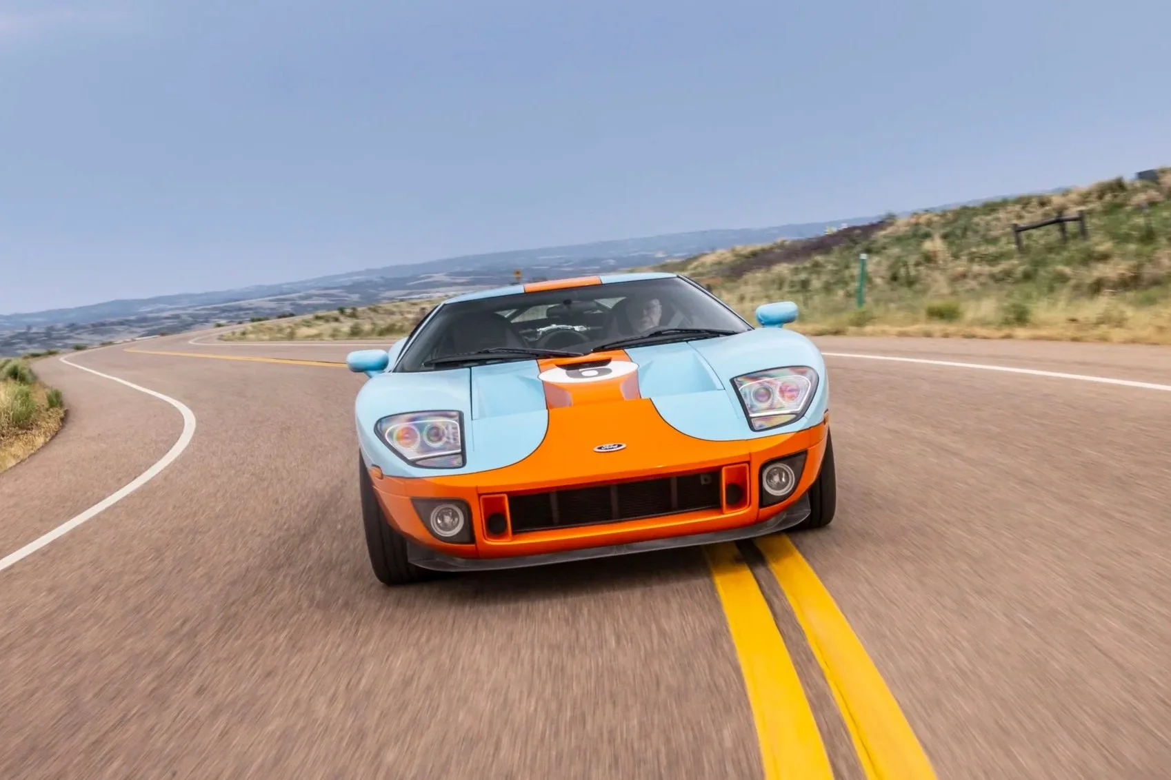 2006 Ford GT Heritage Edition front three-quarter view